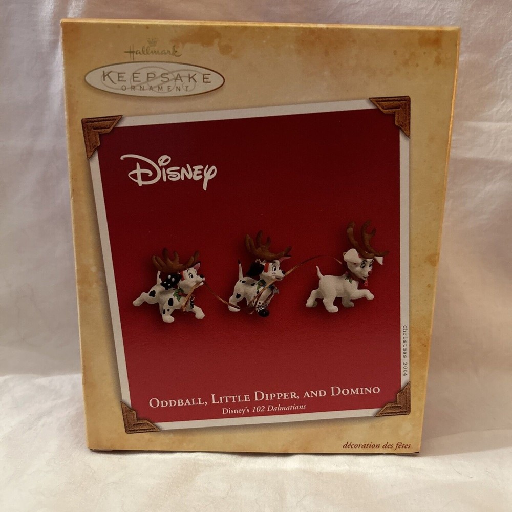 New Hallmark Keepsake Ornament Oddball Little Dipper and Domino 102 Dalmatians